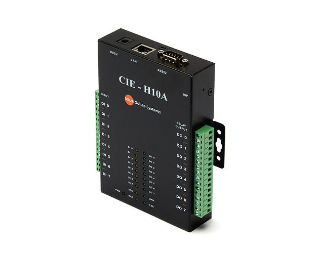원격IO제어기 ezTCP CIE-H10A 8채널 IO